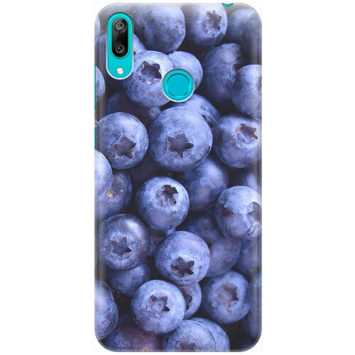 фото Силиконовый чехол на huawei y7 (2019) / хуавей у7 2019 с принтом "ягодки" gosso
