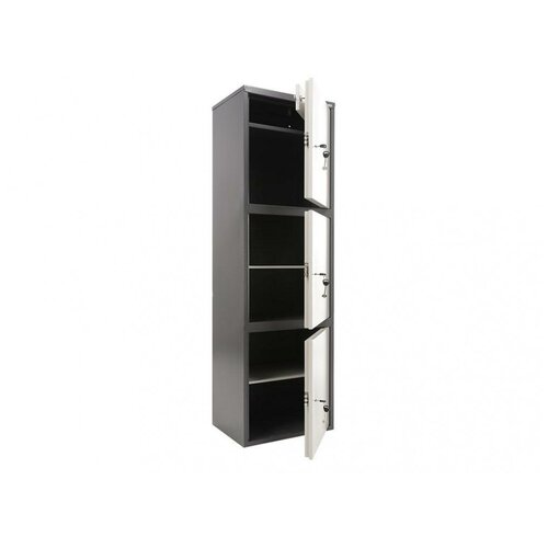 Шкаф офисный, шкаф сейф Aiko SL 150/3T, шкаф бухгалтерский, металлический для хранения документов, с ключевым замком, ВхШхГ: 1490х460х340 мм