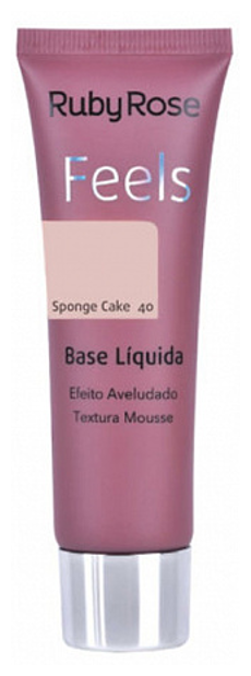 Ruby Rose Feels Base Liquida, 40 мл/40 г, оттенок: 40 sponge cake