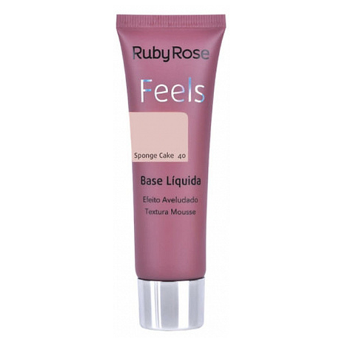 Ruby Rose Feels Base Liquida, 40 мл/40 г, оттенок: 40 sponge cake