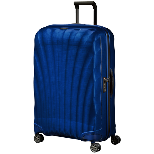 Чемодан Samsonite, 94 л, размер L, синий чемодан 94 л размер l красный