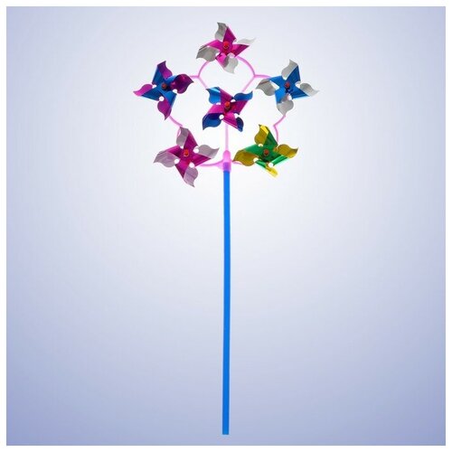 Ветерок-шестерка «Цветок», цвета микс funny toys ветерок шестерка цветок цвета микс
