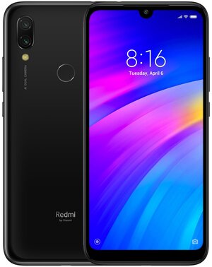 Смартфон Xiaomi Redmi 7 3/32 ГБ Global, 2 SIM, черное затмение