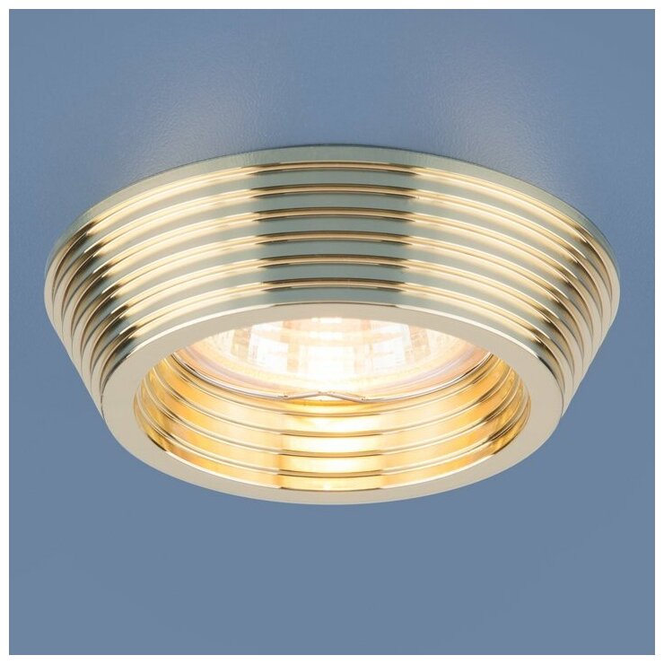 фото Elektrostandard Светильник 6066 MR16 GD золото elektrostandard