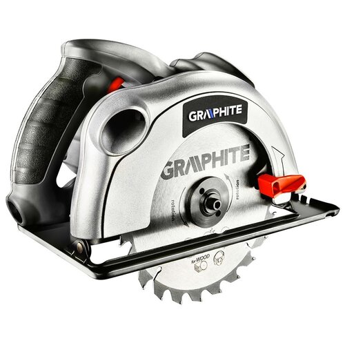 Дисковая пила Graphite 58G488, 1200 Вт дисковая пила булат цп 185 1600 вт серый