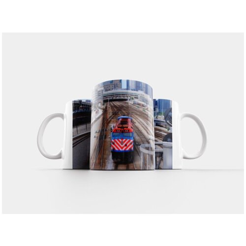 фото Кружка "чикаго, железная дорога, тренироваться" 320 мл lotsprints