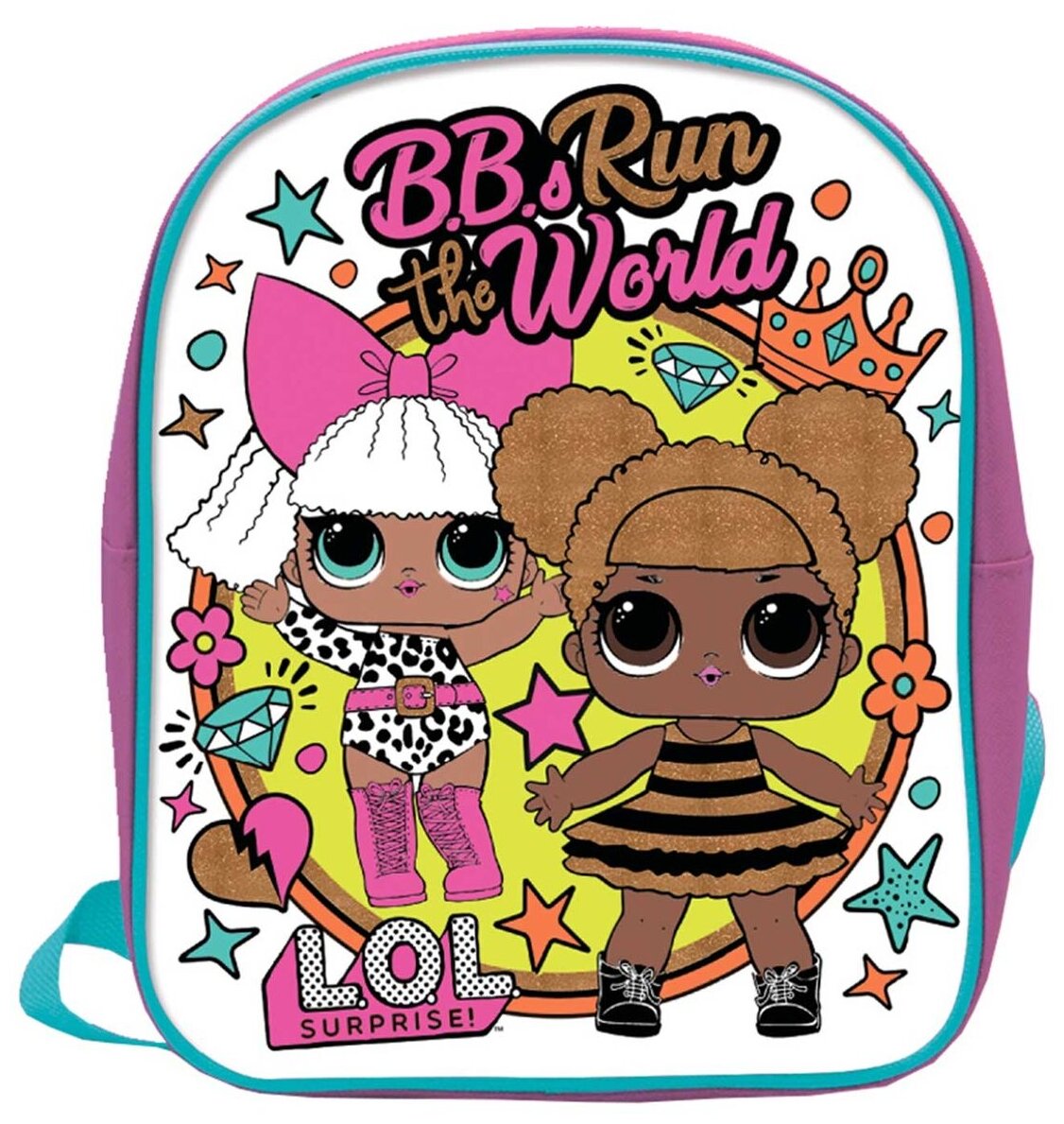 Рюкзак для раскрашивания LOL B.B.s Run the World Премьера Паблишинг - фото №1