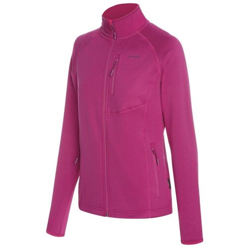 фото Толстовка для активного отдыха viking midlayer full zip jukon lady pink (us:l)