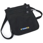 Сверхтонкая сумка-кошелек с лямкой на шею. Арт. 124 Travel Blue - изображение