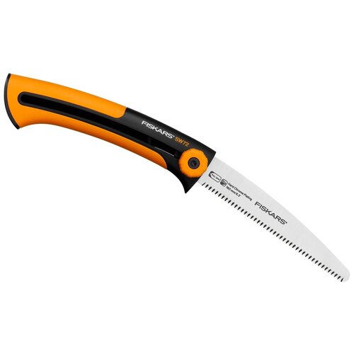 Пила садовая FISKARS Xtract SW 72, оранжевый/черный/серебристый топор fiskars х25 1025437 средний черный оранжевый малая садовая пила sw 73