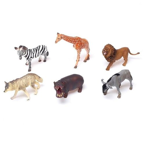 Зоомир Набор животных «Звери Африки», 6 фигурок