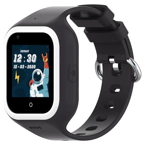 Умные часы для детей Wonlex Smart Baby Watch KT21 4G функцией телефона GPS трекером камерой кнопкой SOS видеозвонком и вибровызовом Черный 538000₽