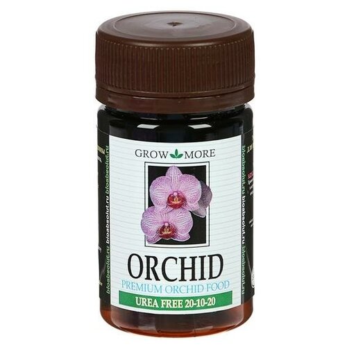 Подкормка для Орхидей Grow More Orchid Urea free 20-10-20, 25 г