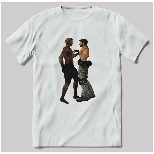 фото Футболка с принтом resident evil крис и вескер brut-shop