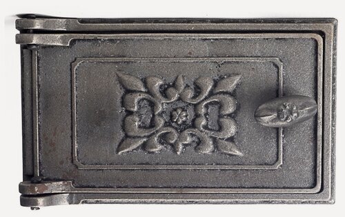 Изображение товара Дверца поддувальная ДП-2, чугун, 250x140мм, серая, Балезинский ЛМЗ