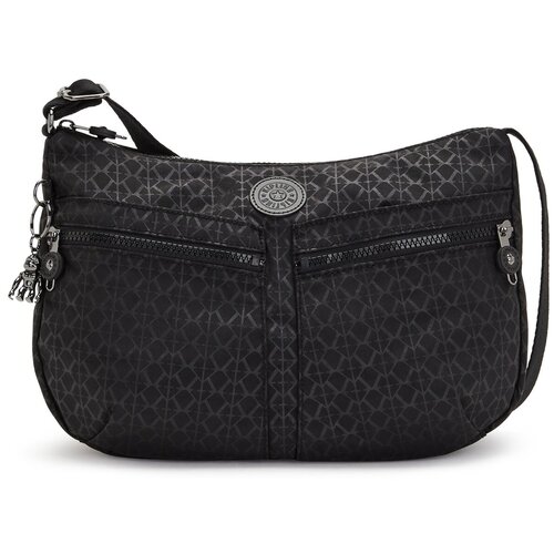 Сумка кросс-боди Kipling, черный kipling сумка кросс боди k0214496v izellah medium crossbody 96v blue bleu 2