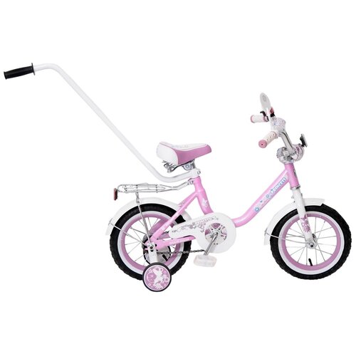 Велосипед двухколесный 14 Black Aqua Princess розовый-белый 799900₽