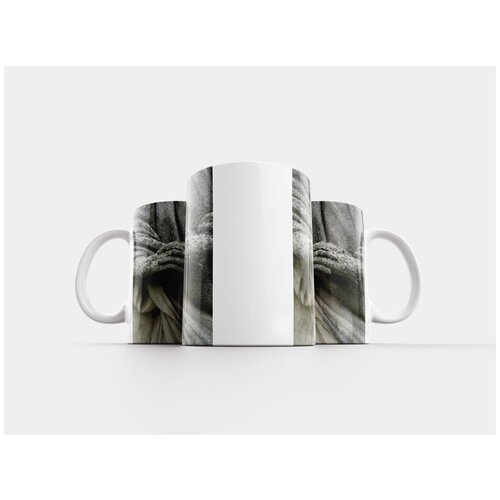 фото Кружка "молитва, христианские, статуя" 320 мл lotsprints