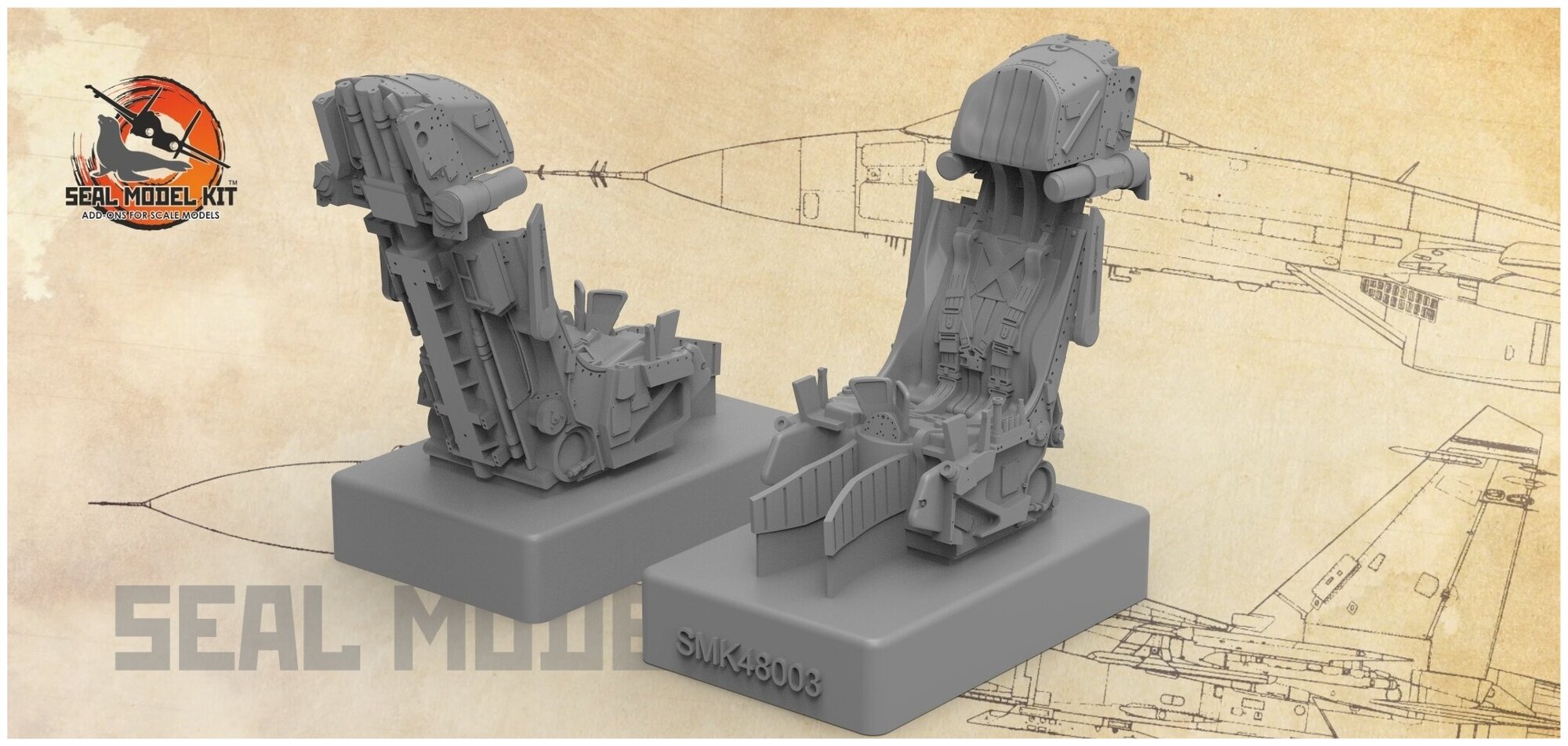 SMK48003 Кресло К-36ДМ 1/48