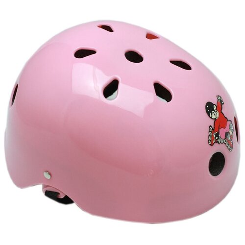 фото Шлем защитный подростковый / шлем для скейтборда, светло-розовый sprinter