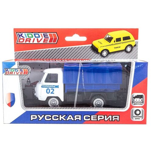 KiddieDrive Игрушка «Автомобиль для перевозки личного состава полиции», инерционный