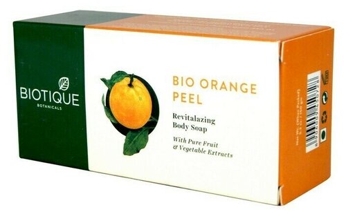 Мыло-скраб аюрведическое Апельсин Bio Orange Peel 150г