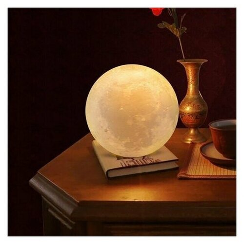 Ночник-светильник Луна / Moon Lamp / Размер диаметр 20см
