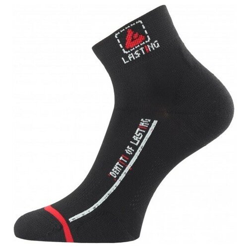 фото Носки lasting tcu 900, microfiber+polyester, черный, размер m (tcu900m)