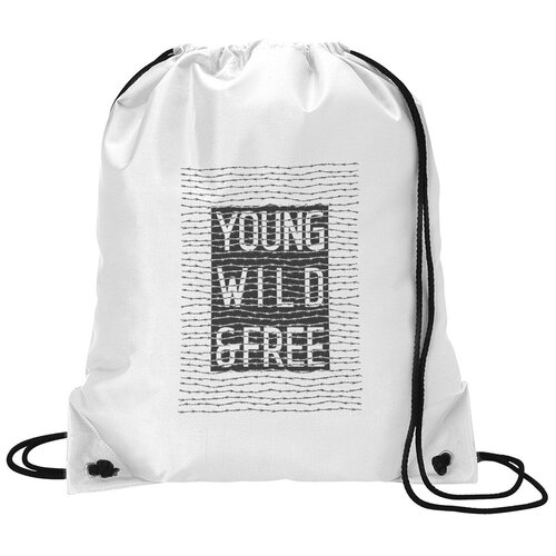 фото Сумка для обуви coolpodarok young wild and free