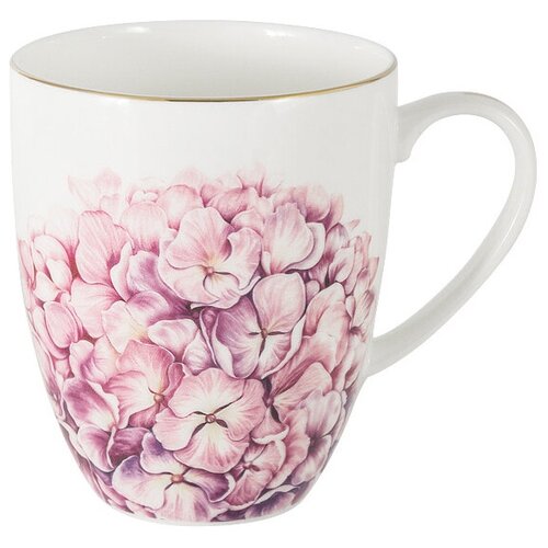 фото Кружка "гортензия" 400 мл в подарочной упаковке, костяной фарфор, anna lafarg emily, al-905h-e11