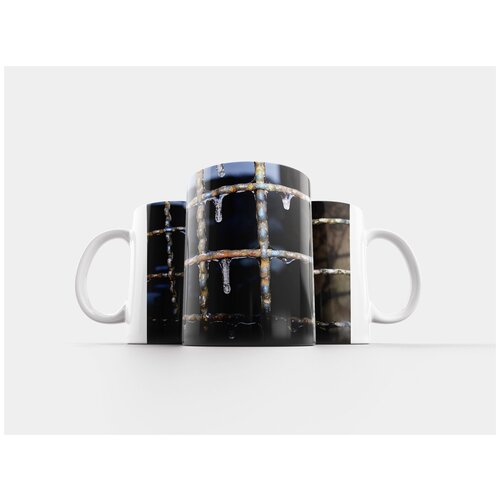 фото Кружка "изгородь, железо, ржавчина" 320 мл lotsprints