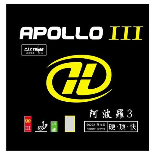 фото Накладка для настольного тенниса yinhe apollo iii (3) 9029, red, 2.2