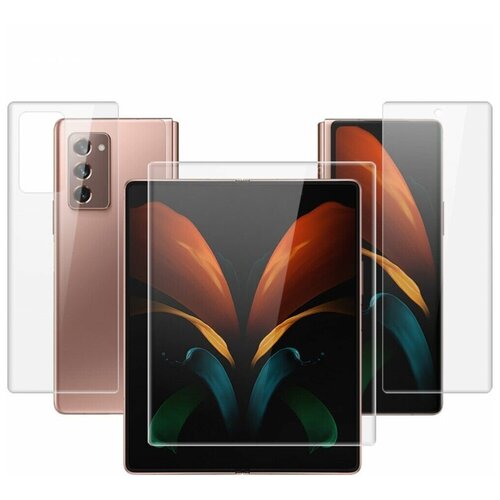 фото Гидрогелевая защитная пленка на все панели смартфона samsung galaxy z fold2 набор 3 шт sellerweb