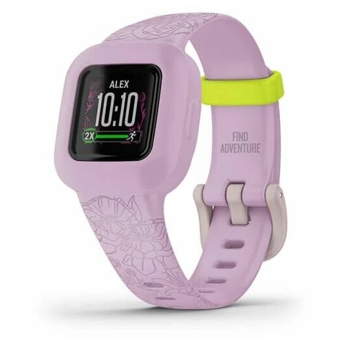 Фитнес-браслет Garmin Vivofit jr 3 Floral Pink 1948300₽
