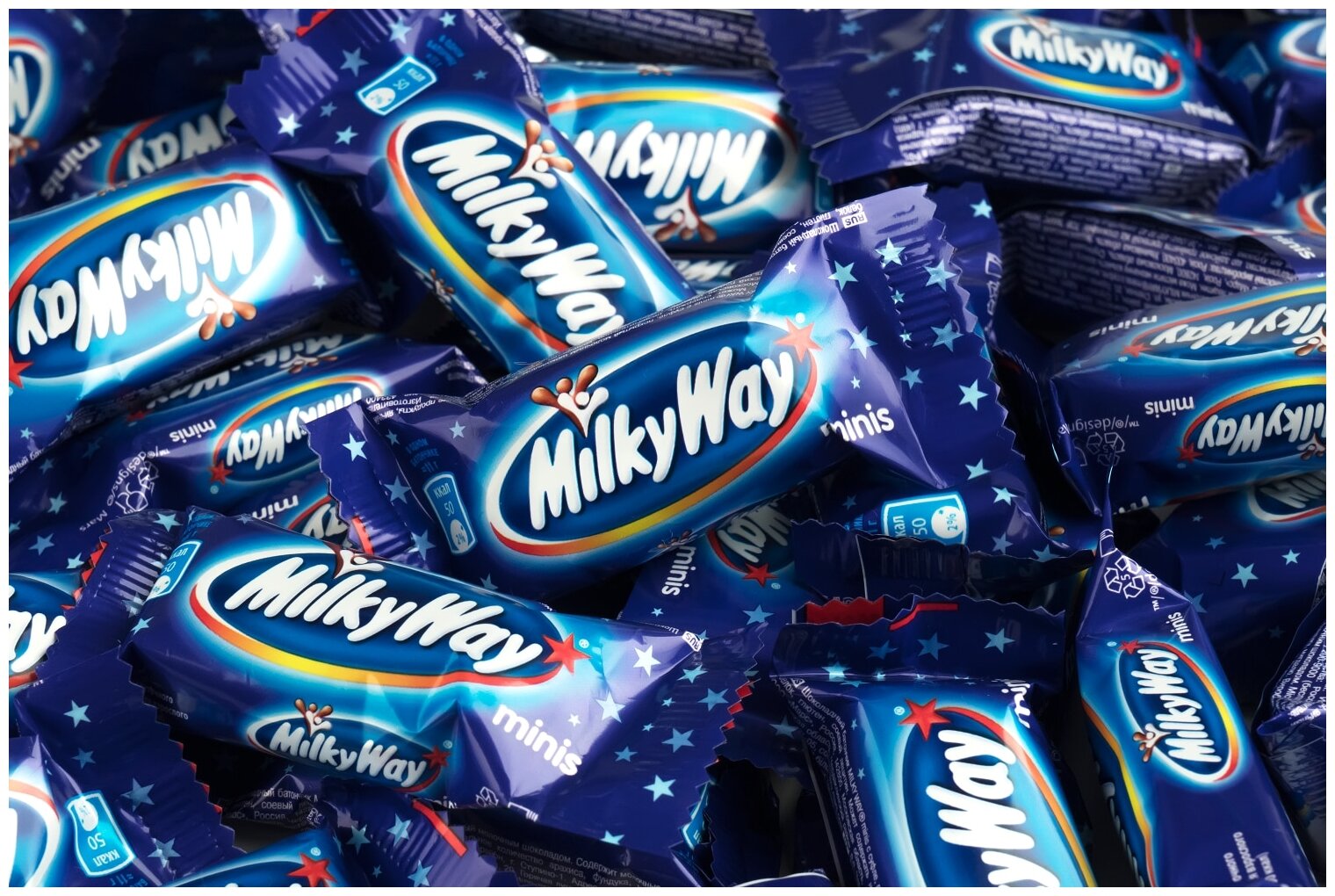 Шоколадный батончик Milky Way Minis 1кг - фото №5