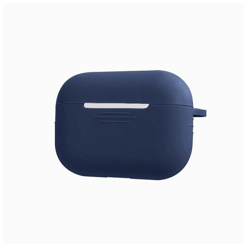 Чехол силиконовый для Apple AirPods Pro (синий) силиконовый чехол для airpods pro розовый