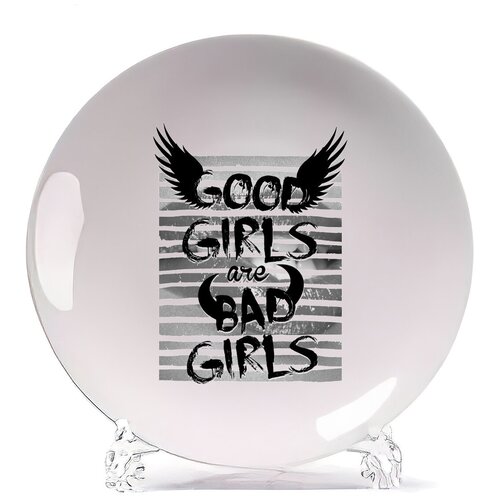 фото Тарелка coolpodarok good girls are bad girls