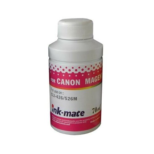 Чернила для CANON CLI-521M (70мл, magenta, Dye) CIM-521C Ink-Mate чернила для canon cli 521m 70мл magenta dye cim 521c ink mate