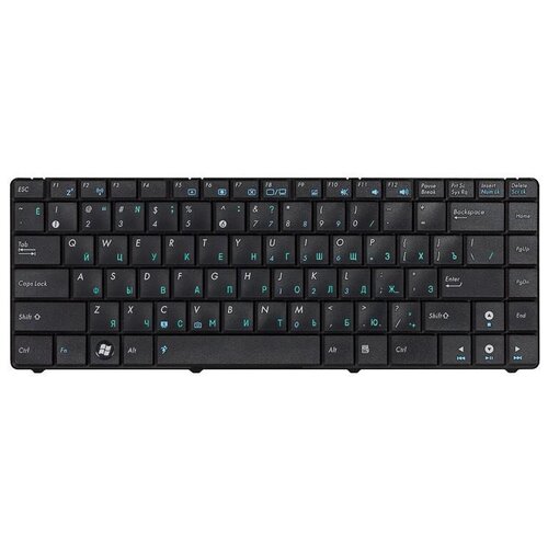 Клавиатура для ноутбука Asus K40 K40AB K40AC K40AD черная 91000₽