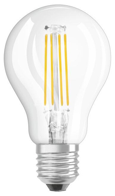 Светодиодная лампа Osram LED Star P Шар 4Вт E27 470 Лм 2700 К Теплый белый свет 4052899971639 .