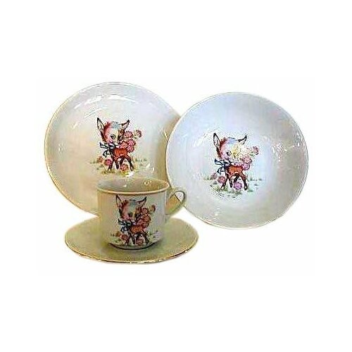 фото Детский набор 3 предмета leander "олененок" / 158583