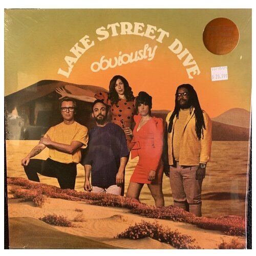 LAKE STREET DIVE OBVIOUSLY Limited White Vinyl 12 винил