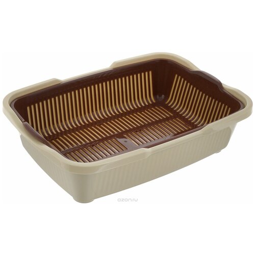 Туалет Догуш для котят с сеткой кор-беж арт230 548₽