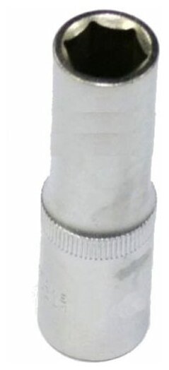 фото Головка торцевая 9мм АвтоДело 6-гранная 1/4" длина 50мм (высокая), 39379