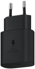 Сетевое зарядное устройство Samsung EP-TA800, 25 Вт, black