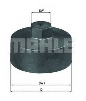 Ключ-Съёмник Для Масляного Фильтра D=76Мм Mahle/Knecht арт. OCS1