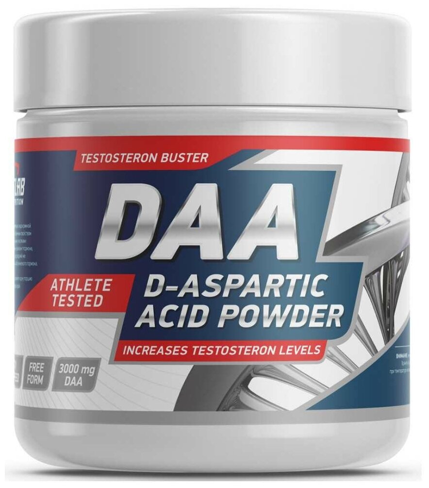 GeneticLab DAA D-ASPARTIC ACID powder 100 г (Нейтральный)