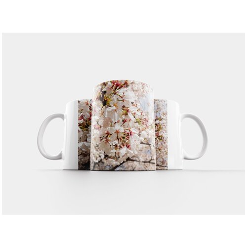фото Кружка "цветы, вишневое дерево, япония" 320 мл lotsprints