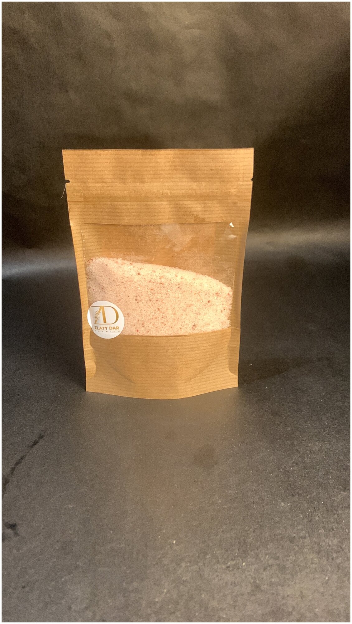 Розовая соль Гималайская, средний помол (0,5-2 мм), 100 гр.