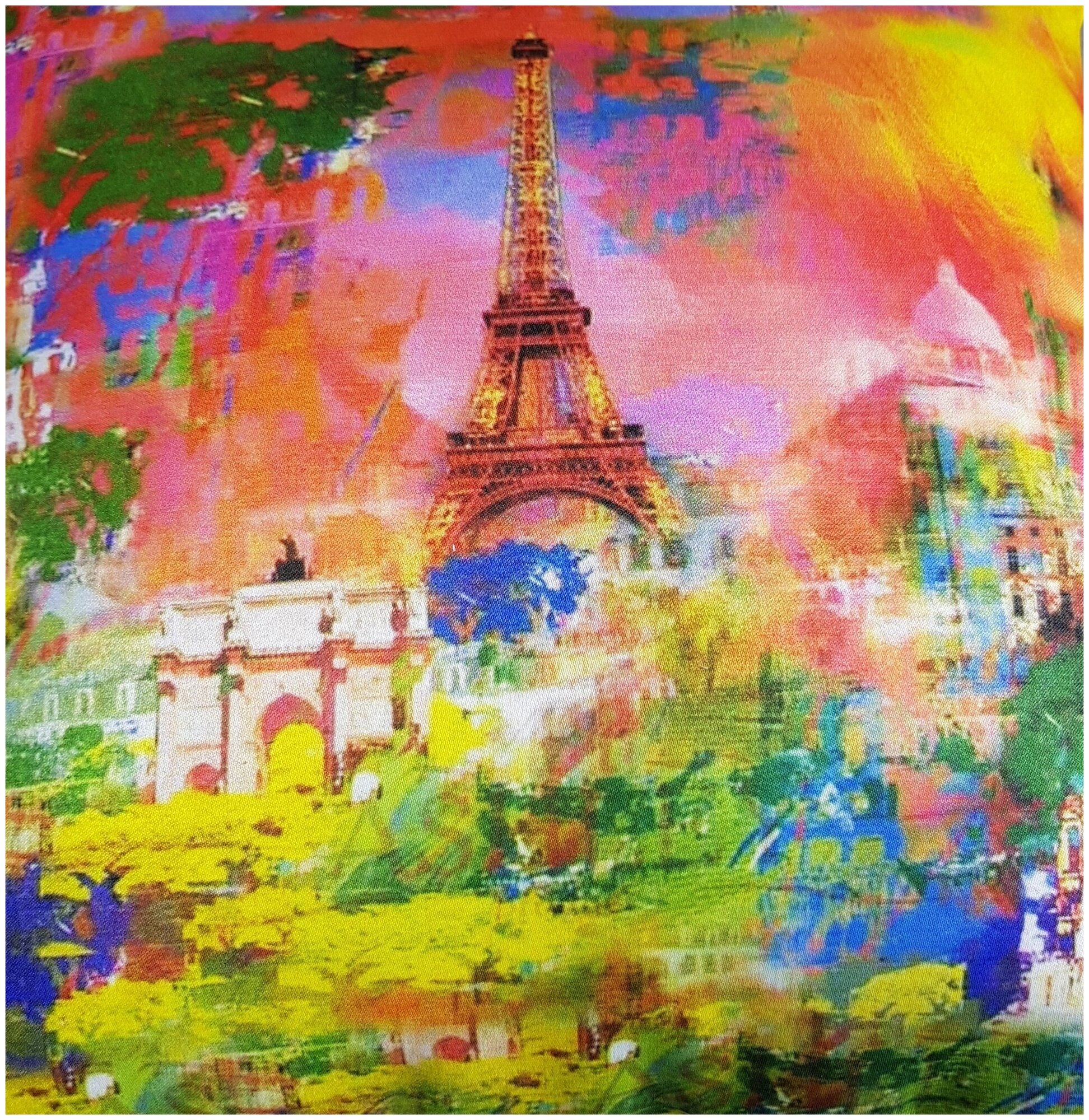 Подушка декоративная "Paris" 35*35 см.